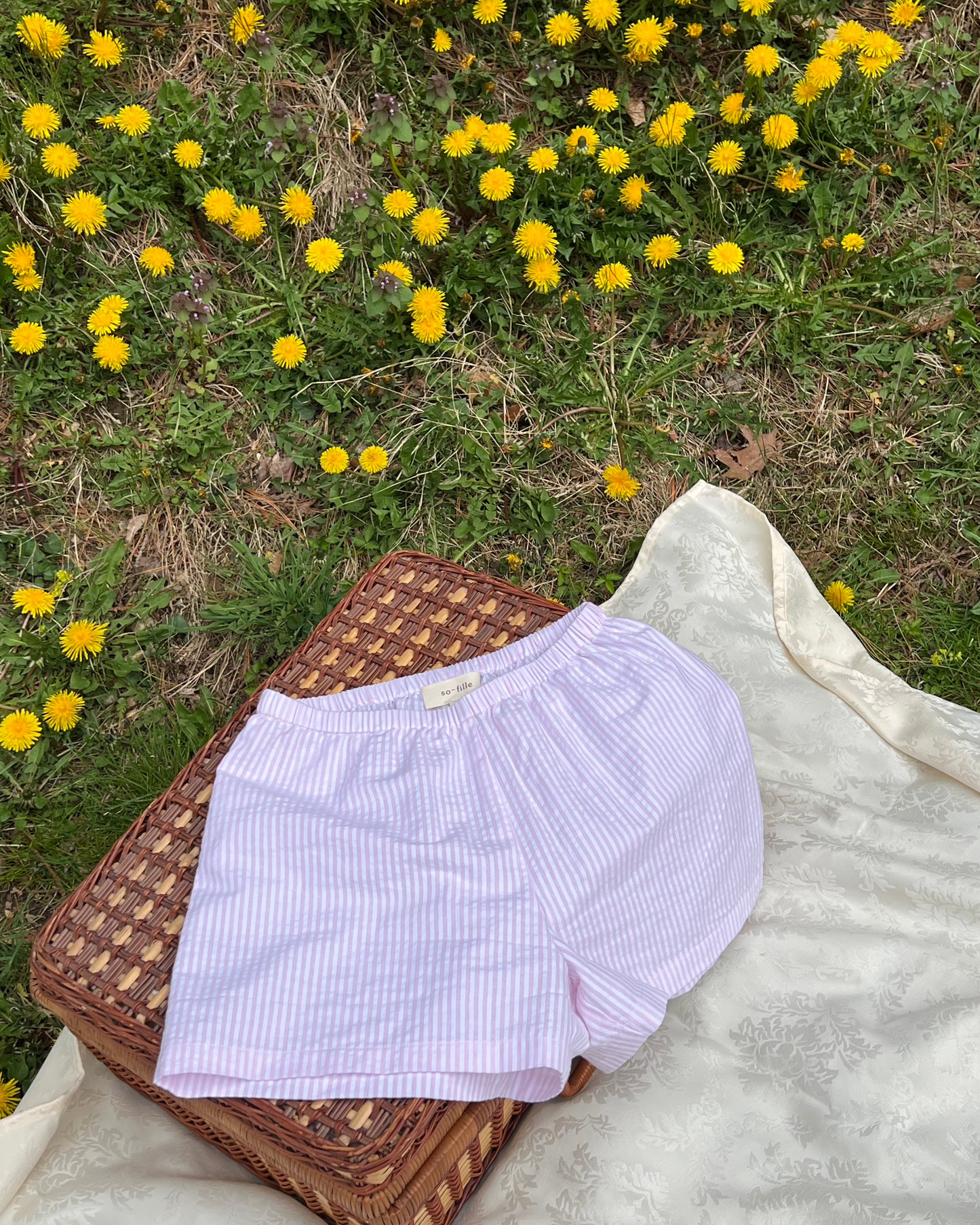 Rose Day Short - 100% cotton