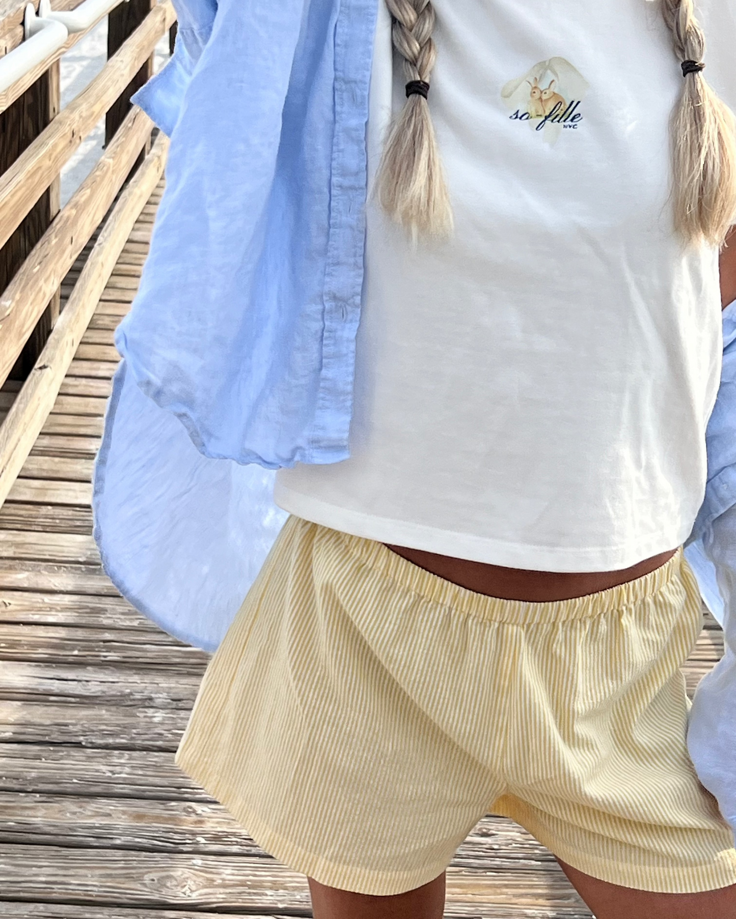 Daisy Day Short - 100% cotton