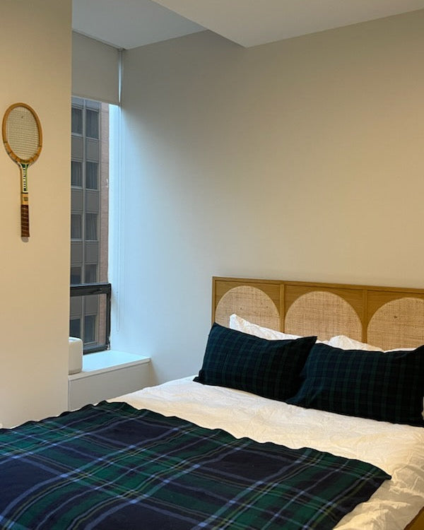 Tartan Pillowcase - 100% cotton