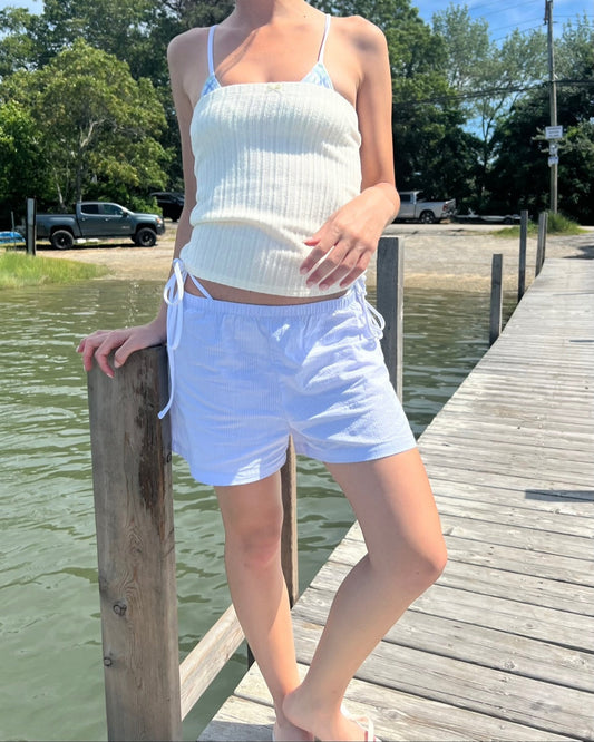Sky Day Short - 100% cotton